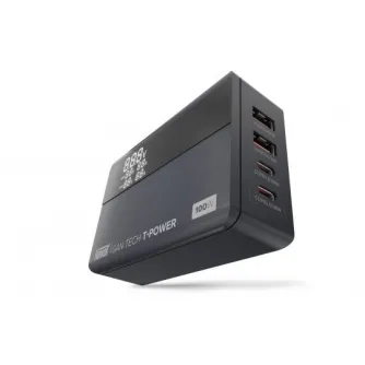 Chargers for Camera Batteries - Newell GaN Tech T-power 100 W mains charger - buy today in Master Foto store and with delivery