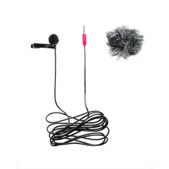 Mikrofoni - Saramonic SR-LMX1+ kaklasaites mikrofons ar mini Jack TRRS savienojumu - ātri pasūtīt no ražotāja