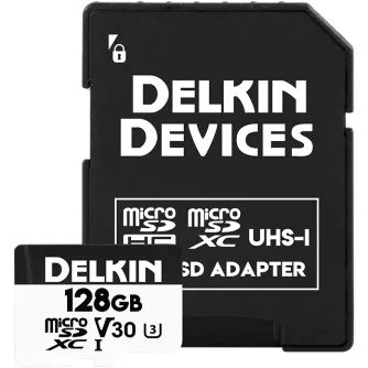 Sortimenta jaunumi - DELKIN TRAIL CAM HYPERSPEED MICROSDHC (V30) R100/W75 128GB DDMSDAHS128GB - ātri pasūtīt no ražotāja