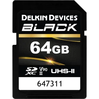 Sortimenta jaunumi - DELKIN SD BLACK RUGGED UHS-II (V90) R300/W250 64GB (NEW) DSDBV9064BX - ātri pasūtīt no ražotāja