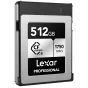 Memory Cards - LEXAR CFEXPRESS PRO SILVER SERIE R1750/W1300 512GB LCXEXSL512G-RNENG - quick order from manufacturer