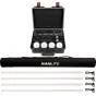 LED Gaismas nūjas - KIT NANLITE PAVOTUBE T8-7X-4 LIGHT KIT & PAVOBULB 10C 4 BULB KIT 123599 - ātri pasūtīt no ražotāja