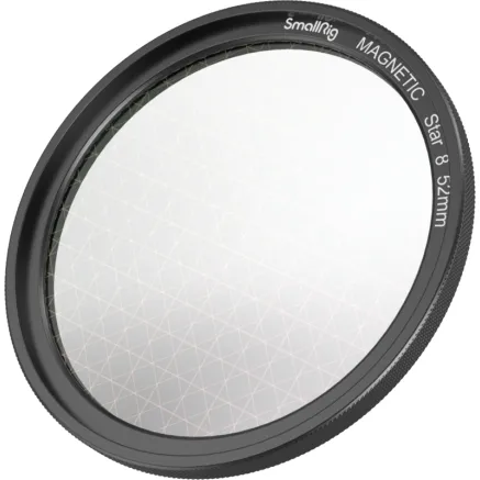 SmallRig 4218 MagEase Magnetic Star Cross Filter Kit (8 Points) 52mm