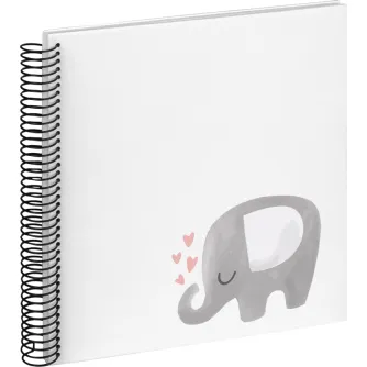 Sortimenta jaunumi - WALTHER KIDS ALBUM WIRE-O 25X25 CM ELEPHANT HEARTING SA-133 - ātri pasūtīt no ražotāja