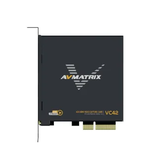 Video capture cards - AVMATRIX VC42 1080p HDMI PCIe 4-Channel Capture Card VC42 - quick order from manufacturer