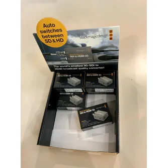 Signāla kodētāji, pārveidotāji - Blackmagic Design Micro Converter SDI to HDMI 3G without PSU - 20 pack CONVCMIC/20SH03G - ātri pasūtīt no ražotāja