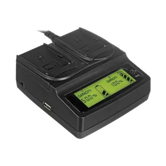 Kameras bateriju lādētāji - CONST C-2DiE6 dual channel LP-E6 battery charger C-2DIE6 - ātri pasūtīt no ražotāja