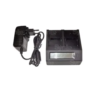 Kameras bateriju lādētāji - CONST C-2U60 2-kanālu lādētājs Sony BP-U60 ar LCD C-2U60 - ātri pasūtīt no ražotāja