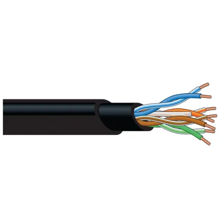 Canare RJC5E-4P-WJ CAT5e UTP Network Cable, 7.4mm, 100m.