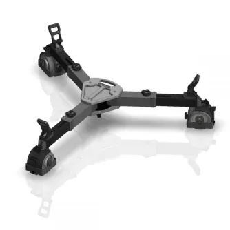 Tripod Accessories - Cartoni Extendable Studio Dolly 125mm wheels ID (D837) D837 - quick order from manufacturer