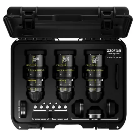 DZO Optics DZOFILM Catta Ace 18-35/35-80/70-135mm FF T2.9 Lens Kit CATTA-ACEFF-18-35/35-80/70-135T29
