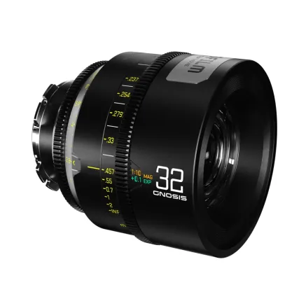 DZO Optics DZOFilm Gnosis 32mm T2.8 Macro Prime Lens- Metric (with case) GNOS32T2.8-MACROPRIME-WCASE