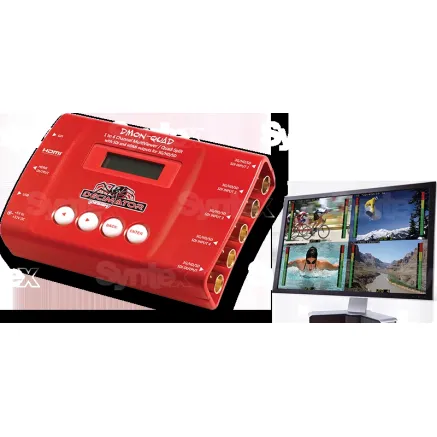 Decimator Design DMON-QUAD 4 x (3G/HD/SD)-SDI to HDMI Converter