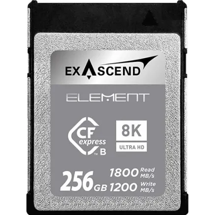 Exascend 256GB Element Series CFexpress Type B Memory Card EXPC3S256GB