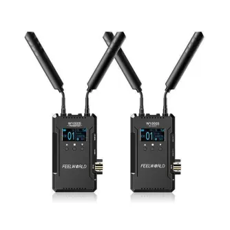 Bezvadu video pārraidītāji - Feelworld W1000S Video Transmission System SDI+Dual HDMI Full Duplex Intercom Live Streaming W1000S - ātri pasūtīt no ražotāja