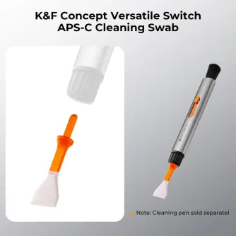Sortimenta jaunumi - K&F Concept 10Pcs Double-Headed Cleaning Stick Set, CMOS APS-C Frame Cleaning Stick 24mm Cleaning Cloth Sticks Set SKU.1963 - ātri pasūtīt no ražotāja