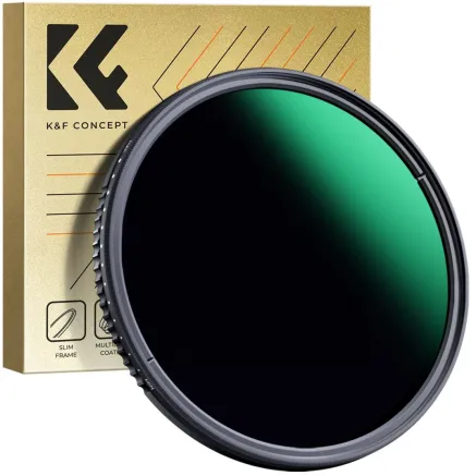 K&F Concept 46mm Variable ND3-ND1000 ND Filter (1.5-10 Stops) KF01.2057
