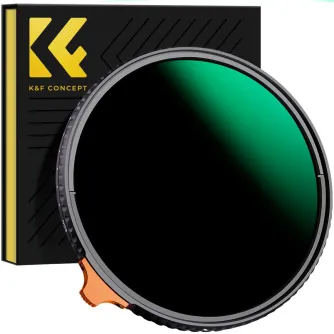 ND neitrāla blīvuma filtri - K&F Concept 55 mm Variable ND Filter ND3-ND1000 KF01.2006 - perc šodien veikalā un ar piegādi