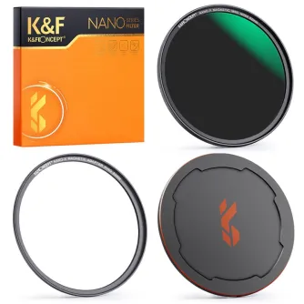 Sortimenta jaunumi - K&F Concept 77mm ND64 Magnetic Neutral Density Lens Filter SKU.1743 - ātri pasūtīt no ražotāja