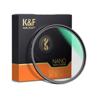 Sortimenta jaunumi - K&F Concept 82mm Nano-X Black Mist Filter 1/2 KF01.1682 - ātri pasūtīt no ražotāja