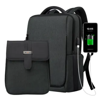 Mugursomas - K&F Concept Beschoi 15.6Inch Travel Laptop Backpack 813010020 - ātri pasūtīt no ražotāja
