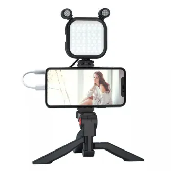Sortimenta jaunumi - K&F Concept Handheld microphone fill light GW51.0104 - ātri pasūtīt no ražotāja