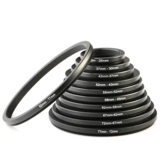 Sortimenta jaunumi - K&F Concept K&F 11 in 1 Step Down Ring Set SKU0801 - ātri pasūtīt no ražotāja