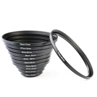 Sortimenta jaunumi - K&F Concept K&F 11 in 1 Step Up Ring Set SKU0800 - ātri pasūtīt no ražotāja