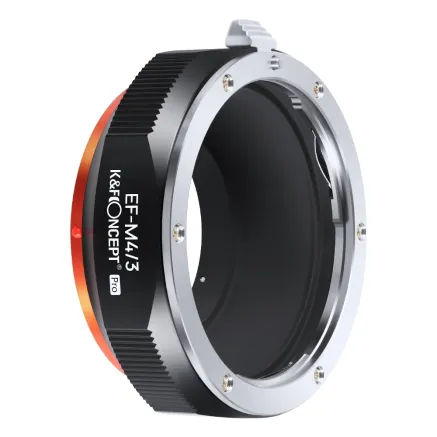 K&F Concept M12125 New Design High Precision Lens Adapter Mount, EOS-M4/3 PRO KF06.442