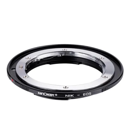 K&F Concept Nikon F/AF AI AI-S Lens to Canon EOS EF EF-S Mount Cameras Lens Adapter KF06.088