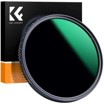 Neutral Density Filters - K&F Concept ND8-ND2000 Nano-X Variable ND Filter with Multi-Resistant Coating - quick order from manufacturer Best choise selected by experts