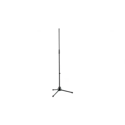 K&M 15662 Microphone Stand with Cast Base, Black