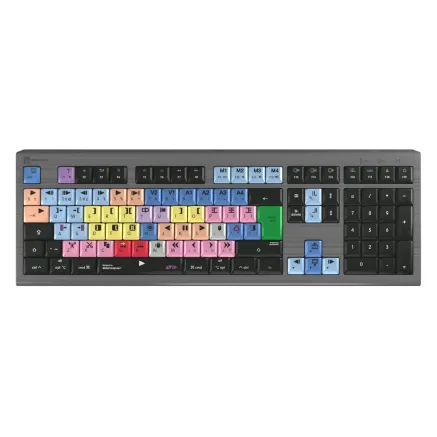 Logic Keyboard Avid Media Composer MAC Astra 2 UK LKB-MCOM4-A2M-UK