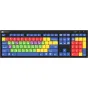 Logic Keyboard Pedagogy keyboard NERO PC IT CKB-LBHS-BJPU-IT