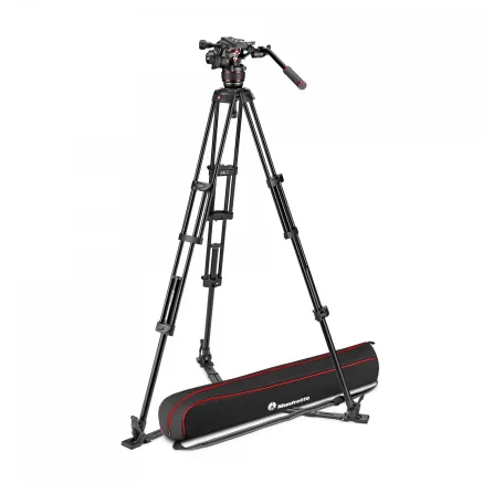 Manfrotto Nitrotech 608 & Alu Twin GS MVK608TWINGA