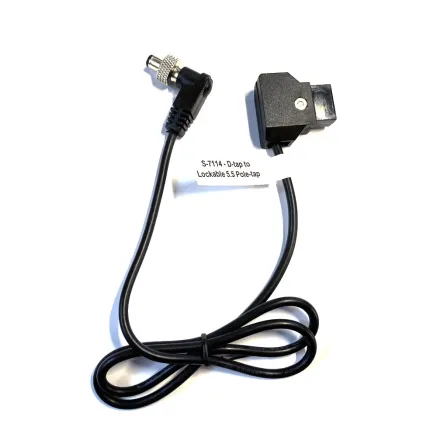 Swit S-7114 D-TAP to DC 5.5/2.1 mm Lock Power Cable S-7114