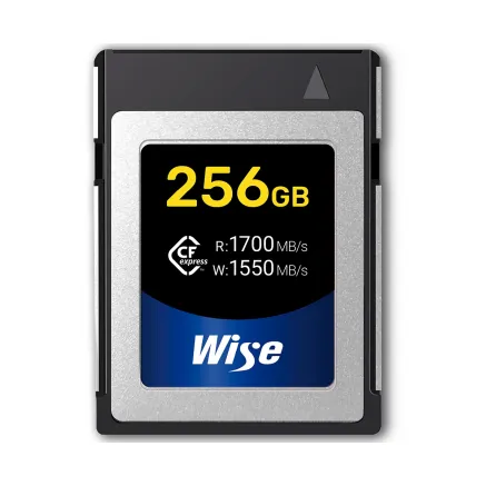 Wise 256GB CFexpress Memory Card WI-CFX-B256