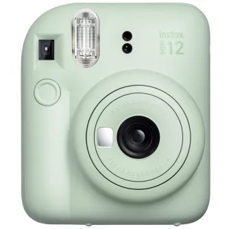 Instant Cameras - Instant camera instax mini 12 MINT GREEN + instax mini glossy (10pcs) - quick order from manufacturer Best choise selected by experts
