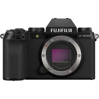 Bezspoguļa kameras - Fujifilm X-S20 Black - perc šodien veikalā un ar piegādi