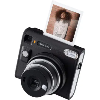 Momentfoto kamera - instax SQUARE SQ40 BLACK - perc šodien veikalā un ar piegādi