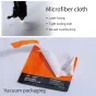 Foto kameras tīrīšana - K&F Concept K&F 3pcs* Microfiber Cleaning cloth Kit, 15*15cm, White, Dry, in vacuum SKU.1683 - ātri pasūtīt no ražotāja