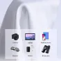 Foto kameras tīrīšana - K&F Concept K&F 3pcs* Microfiber Cleaning cloth Kit, 15*15cm, White, Dry, in vacuum SKU.1683 - ātri pasūtīt no ražotāja