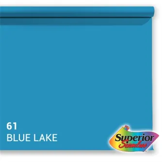 Foto foni - Superior Background Paper 61 Blue Lake 1.35 x 11m - ātri pasūtīt no ražotāja