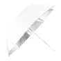 Foto lietussargi - Falcon Eyes Umbrella UR-32S Silver/White 80 cm - ātri pasūtīt no ražotāja