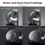 CPL Filters - K&F Concept 77MM XC16 Nano-X B270 CPL Filter, HD, Waterproof, Anti Scratch, Green Coated KF01.973V1 - buy today in Master Foto store and with delivery