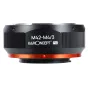 Sortimenta jaunumi - K&F Concept K&F M42-M4/3 PRO high precision lens adapter (orange) M10125 Lens Adapter KF06.441 - ātri pasūtīt no ražotāja