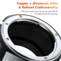 Objektīvu adapteri - K&F Concept K&F Nikon to Sony Adapter for Nikon AI F Mount Lens to E NEX Mount Mirrorless Camera with Matting Varnish Design .. - perc šodien veikalā un ar piegādi