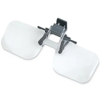 Sortimenta jaunumi - Carson Magnifying Glasses 1.5x (+2.25 Diopter) Clip-On and Flip-Up - ātri pasūtīt no ražotāja