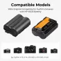 Kameru akumulatori - K&F Concept K&F NP-W235 2200mAh Digital Camera Dual Battery with Dual Channel Charger, for Fuji Camera Charger KF28.0018 - ātri pasūtīt no ražotāja
