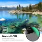 CPL Filters - K&F Concept 82MM XC16 Nano-X B270 CPL Filter, HD, Waterproof, Anti Scratch, Green Coated KF01.974V1 - buy today in store and with delivery